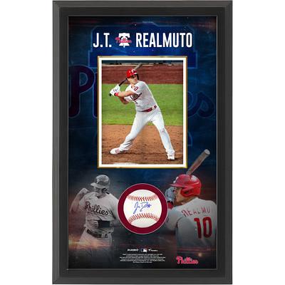 J.T. Realmuto Philadelphia Phillies Unsigned Batting in White Jersey  Photograph - Yahoo Shopping