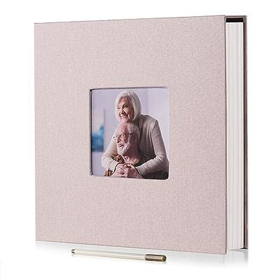 HoneyTolly Large Photo Album Self Adhesive, DIY Scrapbook Album