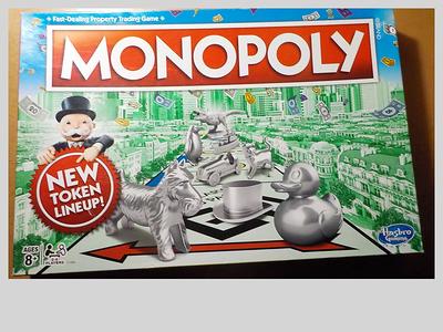  Monopoly Classic Replacement Board by Hasbro