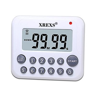 Large LCD Digital Kitchen Cooking Timer Count-Down Up Clock Loud Alarm  Magnetic