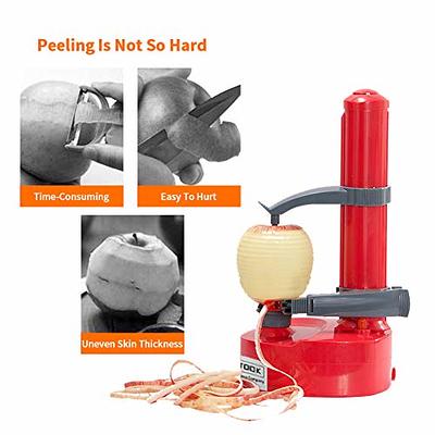 Electric Potato Peeler Automatic Apple Peeler + 18 Replaceable