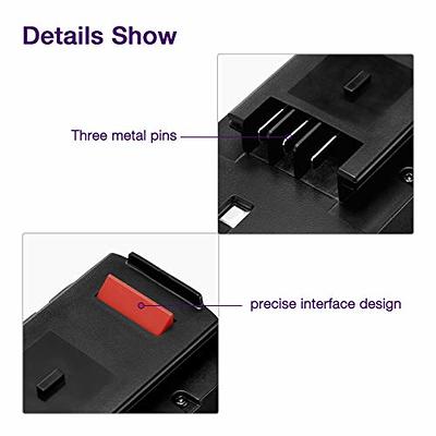  Powilling 6.0Ah 18V Lithium HPB18 Battery Compatible