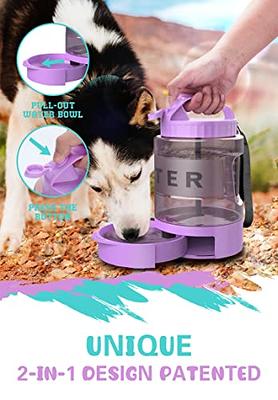 Pet Supplies : 77oz Travel Water Bowl for Dogs, Dog Water Bottle Dog Water  Dispenser for Camping Hiking with Pull-Out Portable Drinking Bowl for Large  Dogs 