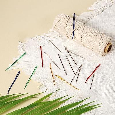 8PCS Yarn Needle,Weaving Needle Tapestry Needle Bent Needles for Crochet  Eye Darning Needles for Knitting Crochet