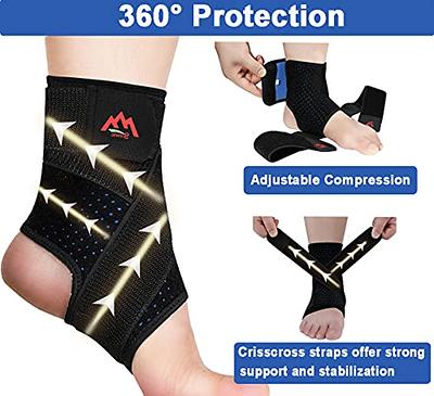 Breathable Adjustable Compression Foot Drop Ankle Brace Support Stabilizer  Ankle Support, Relieve Chronic Pain, Sprain, Sports Recovery Injury