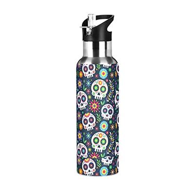 Insulated Water Bottle With 2 Lids By Cruet- Stainless Steel Double-Walled  Leakproof Thermos With Straw Lid For Cold Drinks, Flip Lid For Hot Beverages,  Vacuum Insulated, Reusable Modern Bottle- 32oz - Yahoo