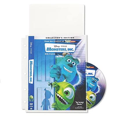 CheckOutStore CPPDNH 50 White CD/DVD Half Sheet Storage Binder Filing Sleeve & Booklet