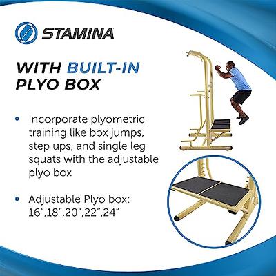 Stamina Outdoor Fitness Power Tower Pro with Plyo Box - Dip Bar Pull Up Bar  Station with Smart Workout App - Dip Bars for Home Workout - Up to 300 lbs  Weight Capacity - Yahoo Shopping