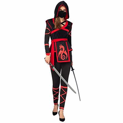 Halloween Ninja Hood for Women, Halloween Ninja Costume Women