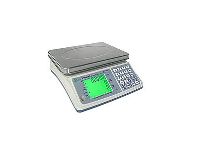 Winco SCAL-D22 22 lb Digital Portion Control Scale - 6 Square