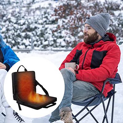 Portable Heated Seat Cushion for Stadiums