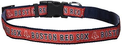 MLB Boston Red Sox Licensed PET COLLAR- Heavy-Duty, Strong, and Durable Dog  Collar. Available in 29 Baseball Teams and 4 Sizes