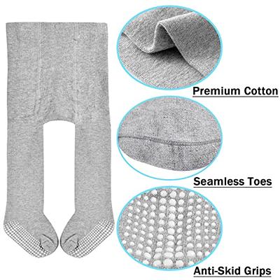 Baby Girl Tights Non Slip Baby Tights 3-6 Months Girl Warm Cotton Leggings  Seamless Pantyhose Non-Skid Grip for Infant Toddler 2 Pack (Black, Grey,  XS) - Yahoo Shopping