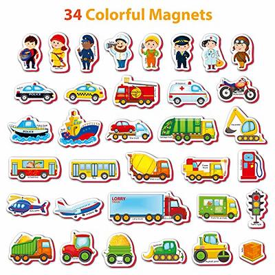 QIFUN Magnetic Drawing Board for Toddlers 1-3, Magnetic Toys with Magnetic  Beads Pen Kids Toys, Kids Travel Toys Toddler Toys Age 2-4 Stocking