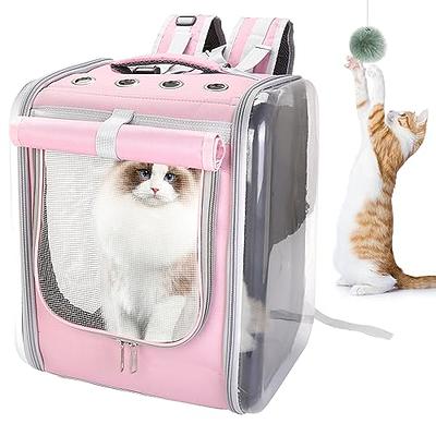 Pet Cat Carrier Bag Breathable Portable Cat Backpack Outdoor Travel  Transparent Bag For Cats Small Dogs Carrying Pet Supplies