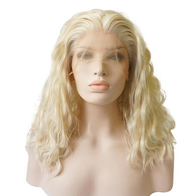 Unique Bargains Curly Wig Wigs For Women 30 Black White With Wig