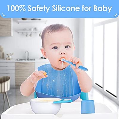 Mum & Cub Silicone Feeding Set, Baby Led Weaning Supplies, Eating