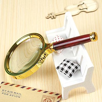 3pcs handheld magnifying mirror magnifying glass for coins