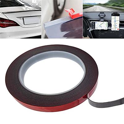 Double Sided Tape Heavy Duty, 164ft Waterproof Mounting Adhesive Tape,  Removable Tape for Walls, Poster, LED Strip, Car Trim, Home/Office Decor,  Craft