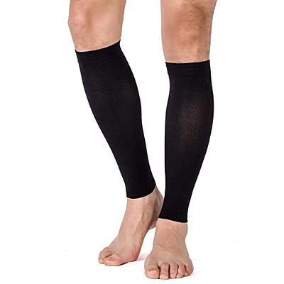 XXL Black Calf Compression Sleeve (Pair)