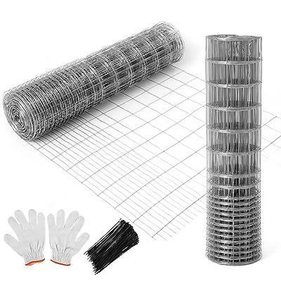 Hardware Cloth Fence Wire Mesh Roll Garden Fence Netting Heavy Duty Chicken  Wire Fencing Cage Fence for Vegetables Fruit Trees (1/2in, 36inx100ft,  Sliver) - Yahoo Shopping