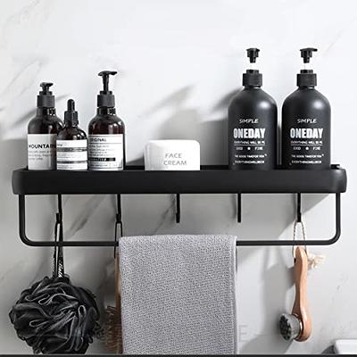 Gray Bathroom Corner Shelf Bathroom Shelf Wall Shelves Shelf Aluminum Wall  Mounted Black Aluminum Kitchen Storage Holder