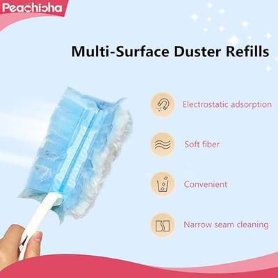 PEACHICHA Disposable Duster Refills,Blue Replacement Head for Cleaning, Multi  Surface Refills, 30 Count - Yahoo Shopping