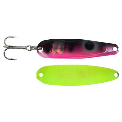 2) New Michigan Stinger Fishing Lures Spoons Pearl Melon