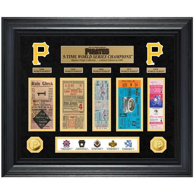 Pittsburgh Pirates 1962 Vintage 12'' x 16'' Framed Program Cover