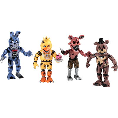  Funko Bitty Pop!: Five Nights at Freddy's Mini Collectible Toys  - Freddy, Bonnie, Ballon Boy & Mystery Chase Figure (Styles May Vary) 4-Pack  : Toys & Games