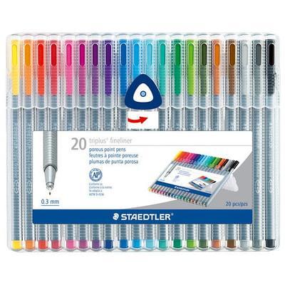 Staedtler Triplus Fineliner Porous Point Pen 0.3 MM Assorted Colors -  Office Depot