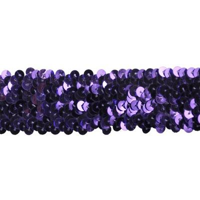 Sequin Trim 1-1/2-Inch Wide Polyester Stretchable Sequin Trim Rolls for  Arts and Crafts, 10-Yard, Purple - Yahoo Shopping