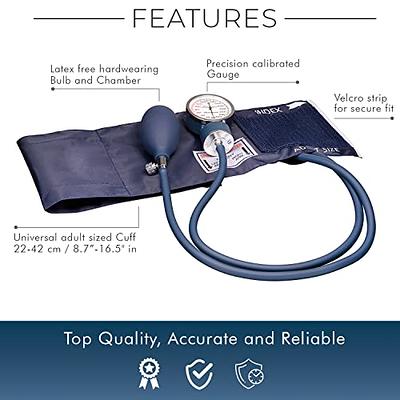 Blood Pressure Cuff Upper Arm, Tovendor Accurate Digital BP Monitor with  Adjustable 8.7-16.5in. Cuff for Home Use, Automatic Blood Pressure Machine