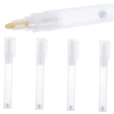 OATIPHO Fillable Paint Pen 4pcs Re s Acrylic Paint Markers Touch up Paint  Pen Fine Tip Paint Pens White Pen Holder White Marker Pen Empty Marker Pens  Refillable Pen Blank - Yahoo