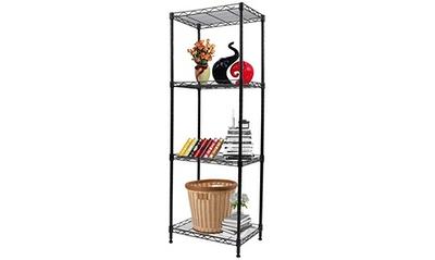 Height Adjustable Shelving Garage Shelving Units and Storage Rack Pantry Shelves  Stainless Steel Shelves Shelf Organizer Kitchen Storage Shelves 4 Layers -  China Stainless Steel Commercial Shelves and Kitchen Storage Shelf price