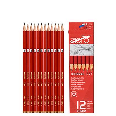 White Charcoal Pencils Drawing Set, Professional 5 Pieces White