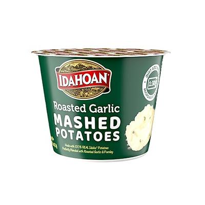 Idahoan Roasted Garlic Mashed Potatoes Family size, 8 oz (Pack of 8)