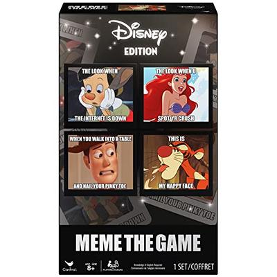 Spin Master Games Meme The Game, Disney Version Funny Cards Family Party  Travel Activity, for Adults and Kids Ages 8 & Up - Yahoo Shopping