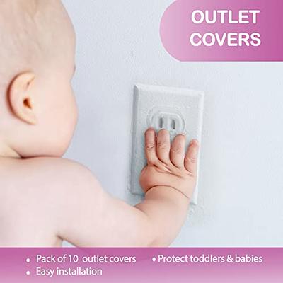 Inaya Complete Baby Proofing Kit - Child Safety Hidden Locks for Cabinets &  Drawers, Adjustable Safety Latches, Corner Guards and Outlet Covers - Baby