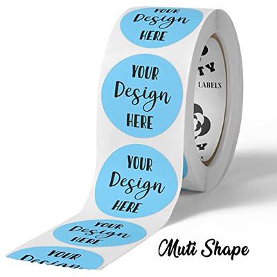 NCTY 150 Custom Circle Roll BOPP Labels,Custom Sticker, Custom Text, Image, Logo  Sticker for Business, Party, Wedding and Baby Shower Gloss/Matte Finish  (1.5 inch Circle) - Yahoo Shopping