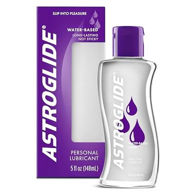 Aquagel Water-Soluble Lubricating Gel - Clear, Personal Lubricant, 5 oz