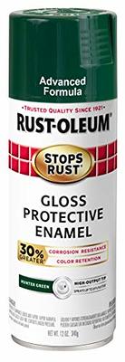 Rust-Oleum 12 oz Stops Rust Protective Enamel Spray Paint - Gloss Hunter Green