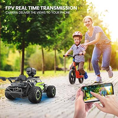 DE65 Remote Control Car with 1080P HD Camera,1:16 Scale RC Cars