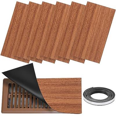 Air Vent Covers for Home (4pk, 12 x 5.5 x 0.06 Inch) Magnetic Vent Cover  for Walls and Floors. Vent Blocker Magnet for AC, Heater, HVAC, Register