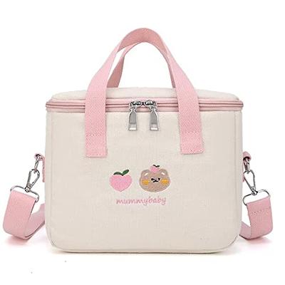  Waterproof Lunch Box for Girls Cute Kids Lunchbox Shiny Pink  Lunch Bags with Shoulder Strap and Pocket for Teen Girls Insulated Lunch  Cooler Bag for School Outdoor Travel : Home 