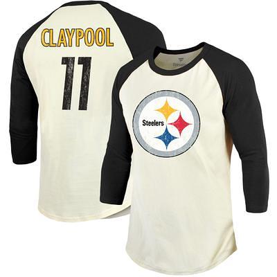 Mitchell & Ness Men's Troy Polamalu White Pittsburgh Steelers Retired  Player Name and Number Long Sleeve T-Shirt