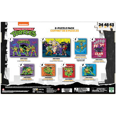 Teenage Mutant Ninja Turtles, 8 Wood Jigsaw Puzzle Bundle in Storage Box -  Yahoo Shopping