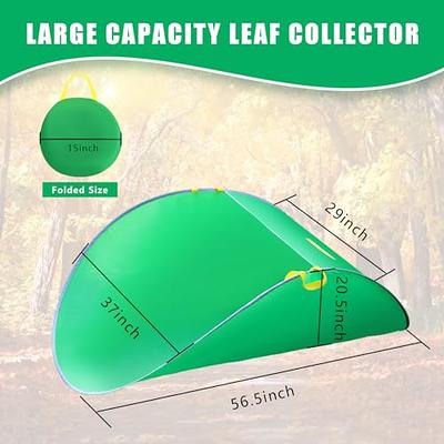 1pc Outdoor Gardening Foldable Leaf Collection Bag Pop-up Circular