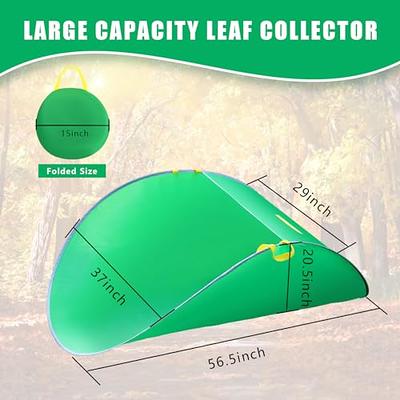 Flavfar Industrial Leaf Collector and Lawn Garden Bag (Pop Up) Multipurpose  Garden Tool, Trash, Waste Collection Bucket | Foldable Dustpan, Reusable