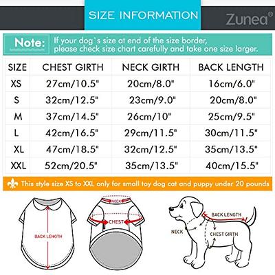 Zunea Denim Dog Dresses for Small Dogs Girls Summer Puppy Harness